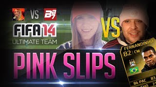 FIFA 14 IF FERNANDINHO PINK SLIPS BATESON87 vs FANGS [upl. by Kcolttam]