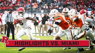 Pinstripe Bowl Rutgers vs Miami  Highlights  Big Ten Football  Dec 28 2023 [upl. by Yordan]