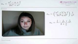 Finding the Limit of a Sequence Example 2 KristaKingMath [upl. by Dougherty]