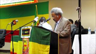 prof Mesfin Woldemariam HISTORIC SPEECH IN Seattle ETHIOPIAN NATIONAL UNITY CONFERENCE [upl. by Toiboid548]