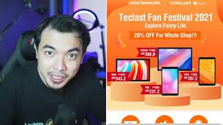 Cheapest Gaming Tablet 2021  Teclast promo M40 RM500 Genshin Impact HD [upl. by Ruddie]