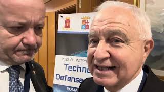 Prof Pasquale Daponte in AFCEA Technology for Defence and Security…sponsored by SMS Engineering [upl. by Ferdinana882]