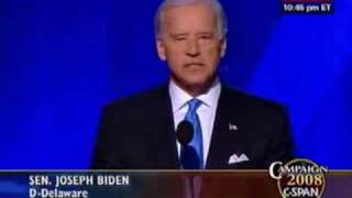 Sen Joe Biden DDE Addresses the DNC [upl. by Anastasie]