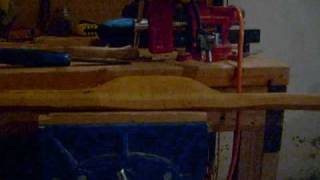 Osage Bow From Scratch Part 8 Roughing in handle and tips [upl. by Thursby452]