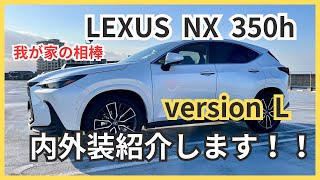 我が家の相棒！！レクサスNX350h内外装紹介します！！ [upl. by Eelarac2]