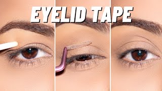 How amp Why to use Lid Tape if you have HOODED Eyes [upl. by Nerrag]