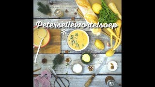 Peterseliewortelsoep  HelloFresh Kerstbox [upl. by Thgiwed]