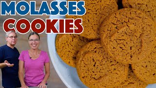 Old Fashioned Soft amp Chewy Molasses Cookies Recipe  1935 [upl. by Otila410]