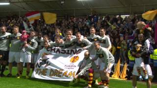 Final home game celebrations at Fir Park [upl. by Harriett819]