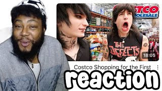 Jake Webber amp Johnnie Guilbert Costco Shopping for the First Time  REACTION [upl. by Etnom]