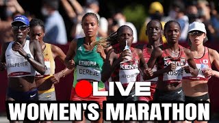 Live Womens Marathon at the Paris 2024 Olympics [upl. by Swartz]