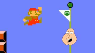 Quagmire Turns Into Mario Flag Pole [upl. by Nylekoorb]