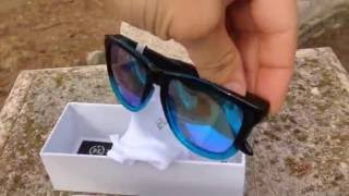 Test produit  Lunettes de soleil polarisées bleues  Hawkers [upl. by Lowe125]