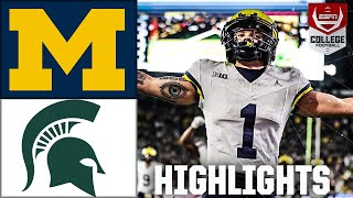 Michigan Wolverines vs Michigan State Spartans  Full Game Highlights [upl. by Charlotte]