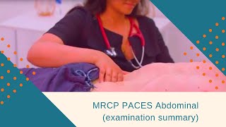 MRCP PACES Station 1  Abdominal [upl. by Yllim]