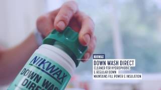 Nikwax Down Wash Direct amp Down Proof Review [upl. by Fotinas633]