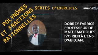 ALGÈBRE  POLYNÔMES ET FRACTIONS RATIONNELLES  2NDE\TC [upl. by Edniya]