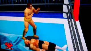 WCW vs The World PS1 Sherlock Ken Shamrock [upl. by Nichani]