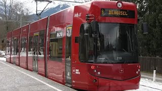 Innsbruck Straßenbahn  Innsbruck Tramways  Route 6 [upl. by Wende]