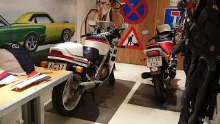 My 2 classic Honda VFR 750 and VF500 bikes [upl. by Bathilda357]