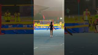 Battery 🪫 Low nationalathletics trackandfield shortsfeed good foul [upl. by Aip440]