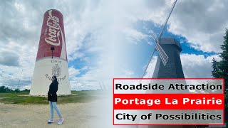 Manitoba Roadside Attraction  Portage La Prairie  City of Possibilities  In Out amp About Channel [upl. by Mccormac]