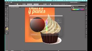 Como diseñar un volante creativo en a Adobe Illustrator [upl. by York598]