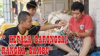 OOO TERNYATA BEGINI CARA MEMBUAT KEPALA BARONGSAI MUDAH DAN AWET [upl. by Tsew659]