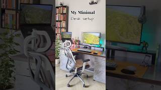 My Minimal Desk setup  💻🪴 shorts youtubeshorts desksetup tranding [upl. by Ehtnax911]