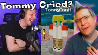 Philza I made TommyInnit Cry Reaction [upl. by Rosabelle]