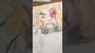 please subscribe jeevan Artz 100 subscribe come close and subscribe MANUFF17 rengoku drawinga [upl. by Frum]