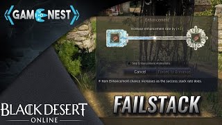 Failstack enhancement fail stacking  Poradnik Black Desert Online  PL [upl. by Othello]