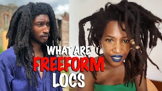 What Are FREEFORM Locs Tips amp Tricks for Dreadlock Journeys [upl. by December]