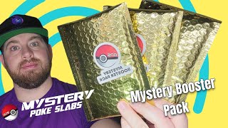 10 Mystery Pokeslabs Mystery Booster Packs [upl. by Madian]