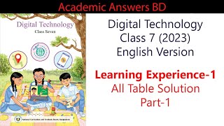 Class 7 2023 Digital Technology page 97amp98 solutionশ্রেণি ৭ম ২০২৩ পৃ ৯৭ অ ৯৮ এর সমাধান [upl. by Latsyrk]