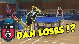 DAN PLAYS SECOND MATCH  TableTennisDaily Team  Ep 11 [upl. by Tterag]