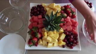 Super Impressive ThrowTogether Fruit Platter For Easy Entertaining [upl. by Svetlana529]