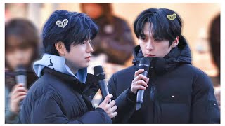 231111 Lee Know And Seungmin Mini Fanmeeting Moments  2Min [upl. by Aehtela702]