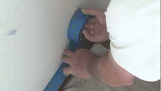 How To Apply Masking Tape or Painters Tape [upl. by Nohtanoj797]