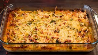 Patate gratinate al forno gustose consistenti e facili da cucinare  SaporitoTV [upl. by Anilegnave]