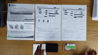 How to Complete the Fingerprint Biometric Form  Nadra Card Centre [upl. by Reinhart]