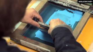 Moleskine Custom Editions Silk Screen Printing Customization [upl. by Aronoh]