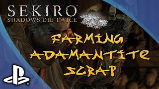 Sekiro  Tips and Tricks  Where to Farm Adamantite Scrap Early [upl. by Hesky]