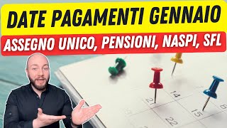 PAGAMENTI INPS GENNAIO 2024 tutte le date [upl. by Meesan]