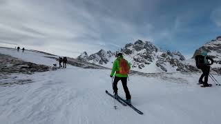 Sci alpinismo dallAlpe Devero al monte Cazzola [upl. by Notserp]