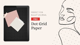 Super Easy Way to Create Dot Grid Paper for Bullet Journaling on Canva [upl. by Orabelle]