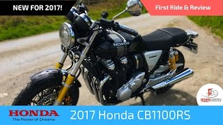 2017 Honda CB1100RS  First Ride and Review [upl. by Adnawal]