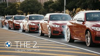 The Epic Driftmob feat BMW M235i [upl. by Boris987]