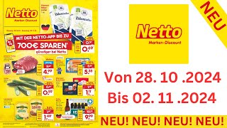 NETTO Prospekte Angebote Werbung Gültig von 281924 bis 021124​ Werbung DE [upl. by Spense686]