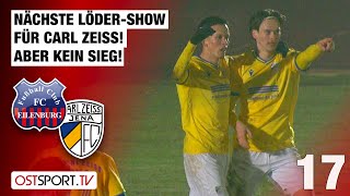 LöderShow spät verdorben Jena strauchelt  FC Eilenburg  Carl Zeiss Jena  Regionalliga Nordost [upl. by Gnilyam716]